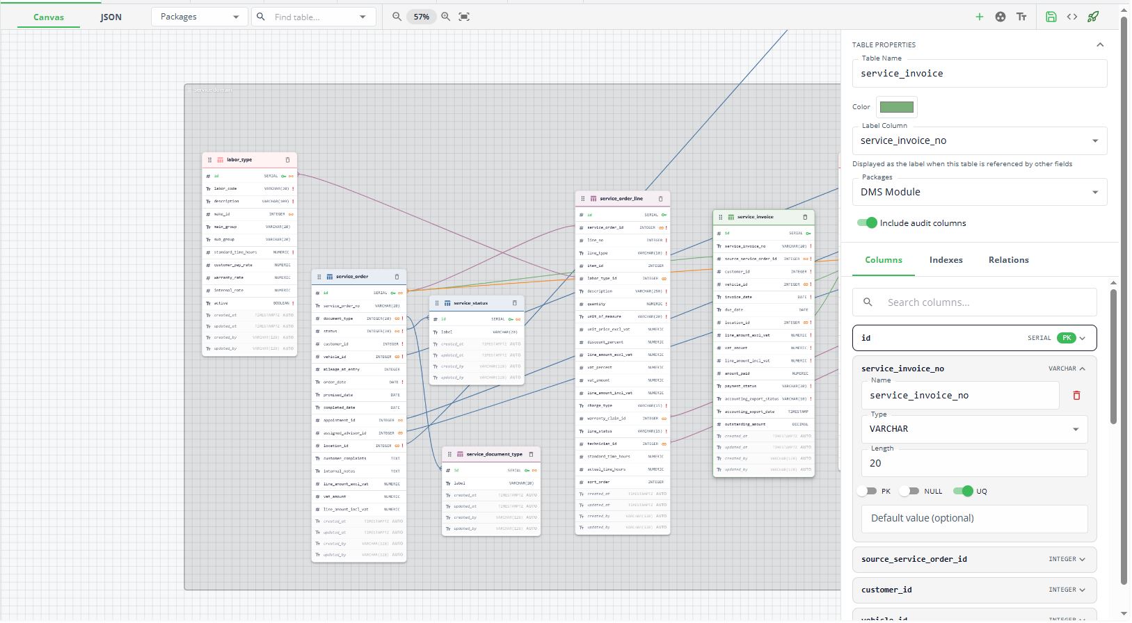 Schema Designer